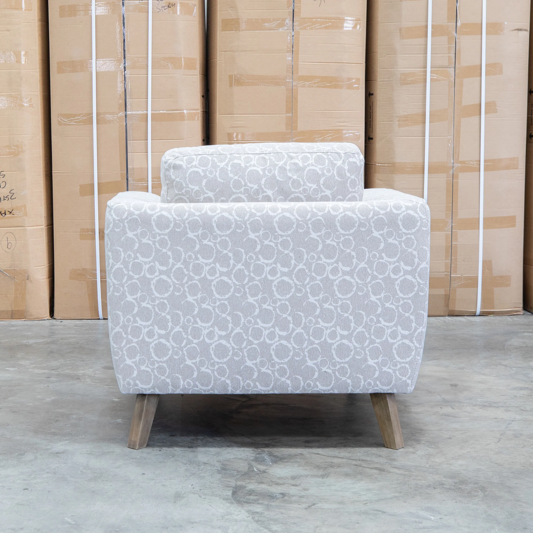 Angelina Single Armchair - Sandstone - Image 5
