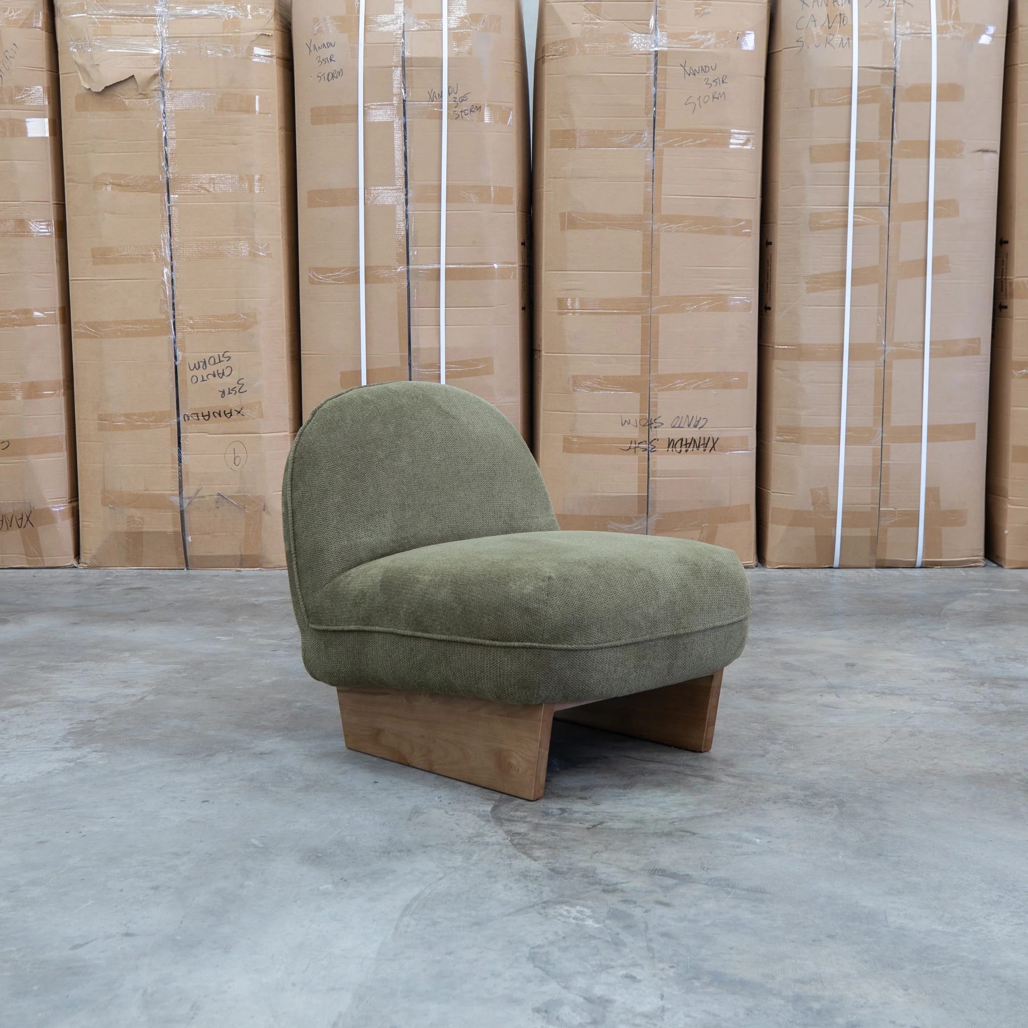 Baxter Accent Chair - Olive - Image 2