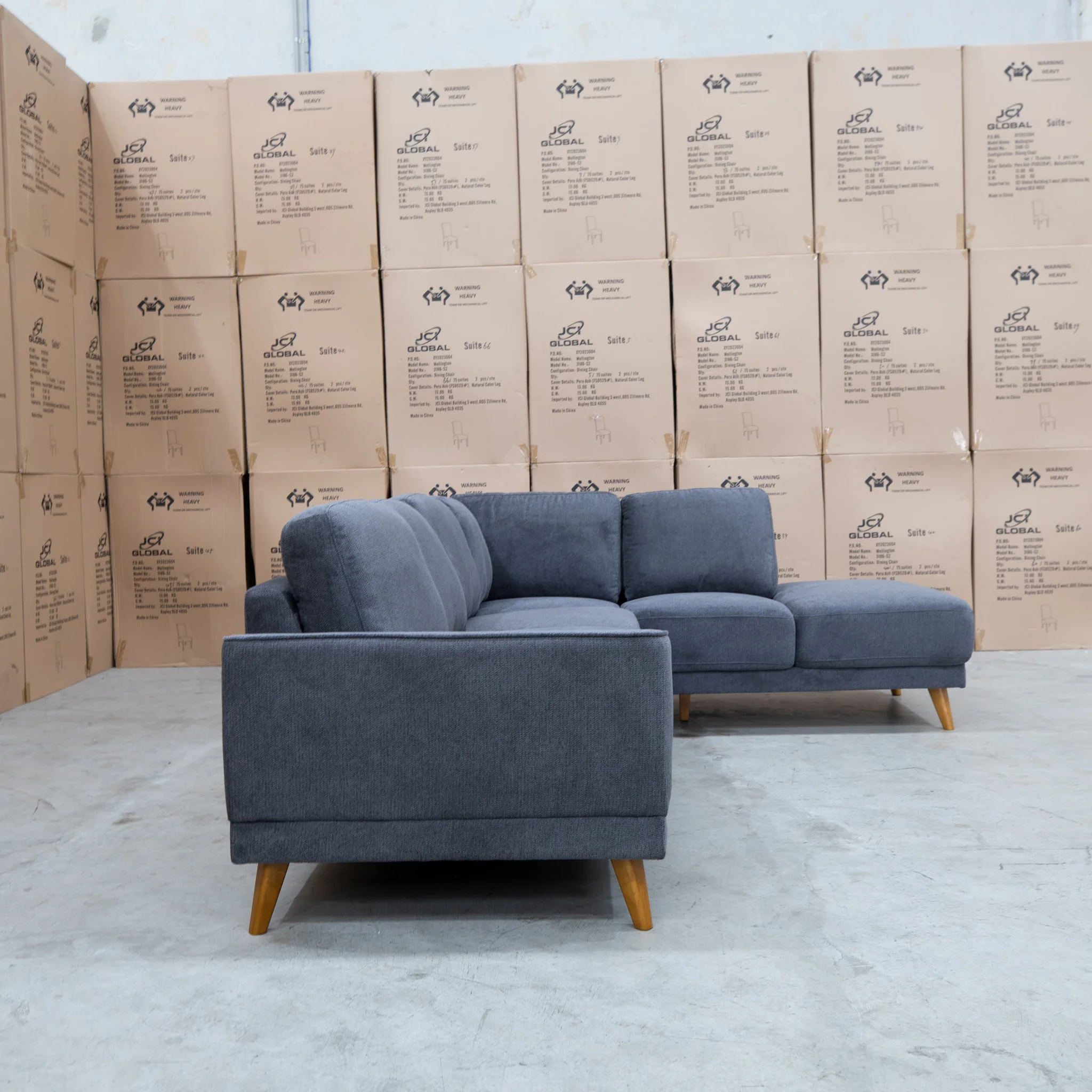 Bristol RHF Corner Chaise Lounge - Shadow - Image 3