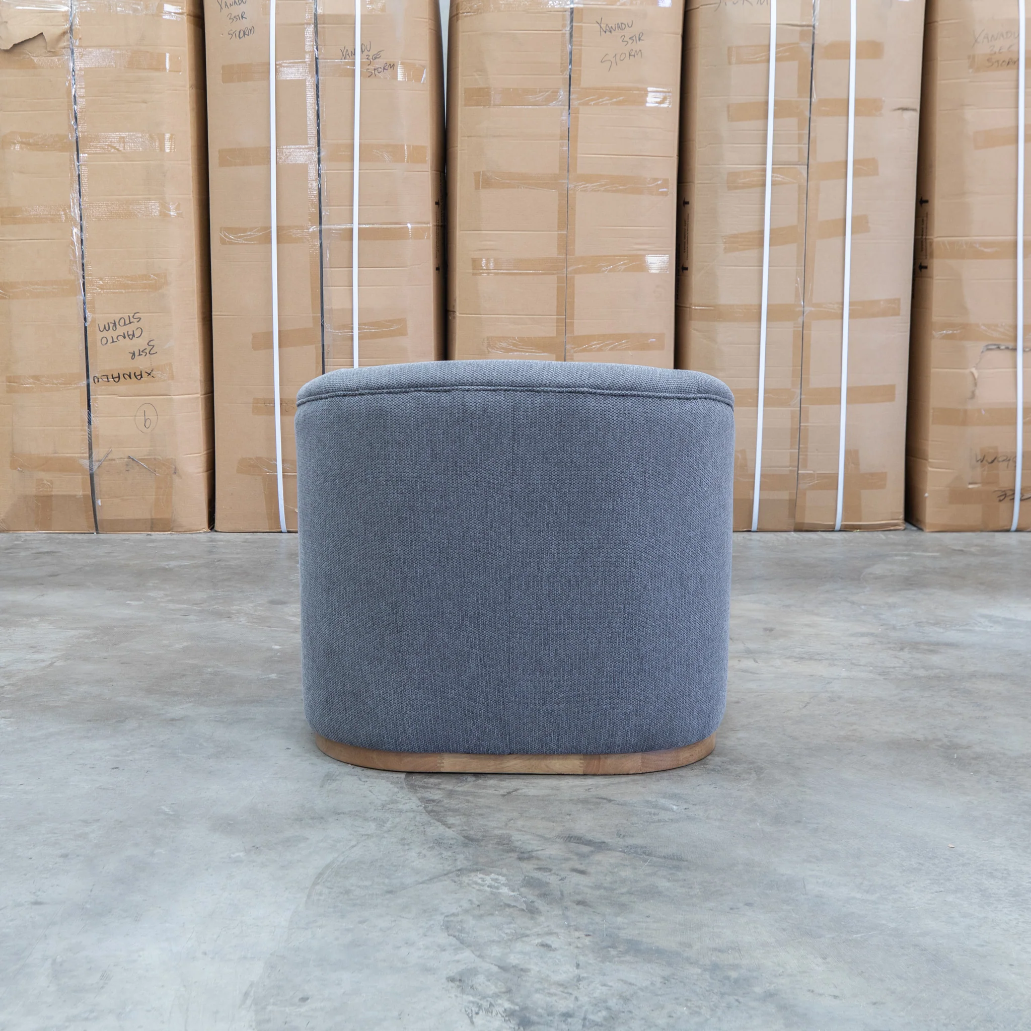 Coco Accent Chair - Charcoal - Image 4