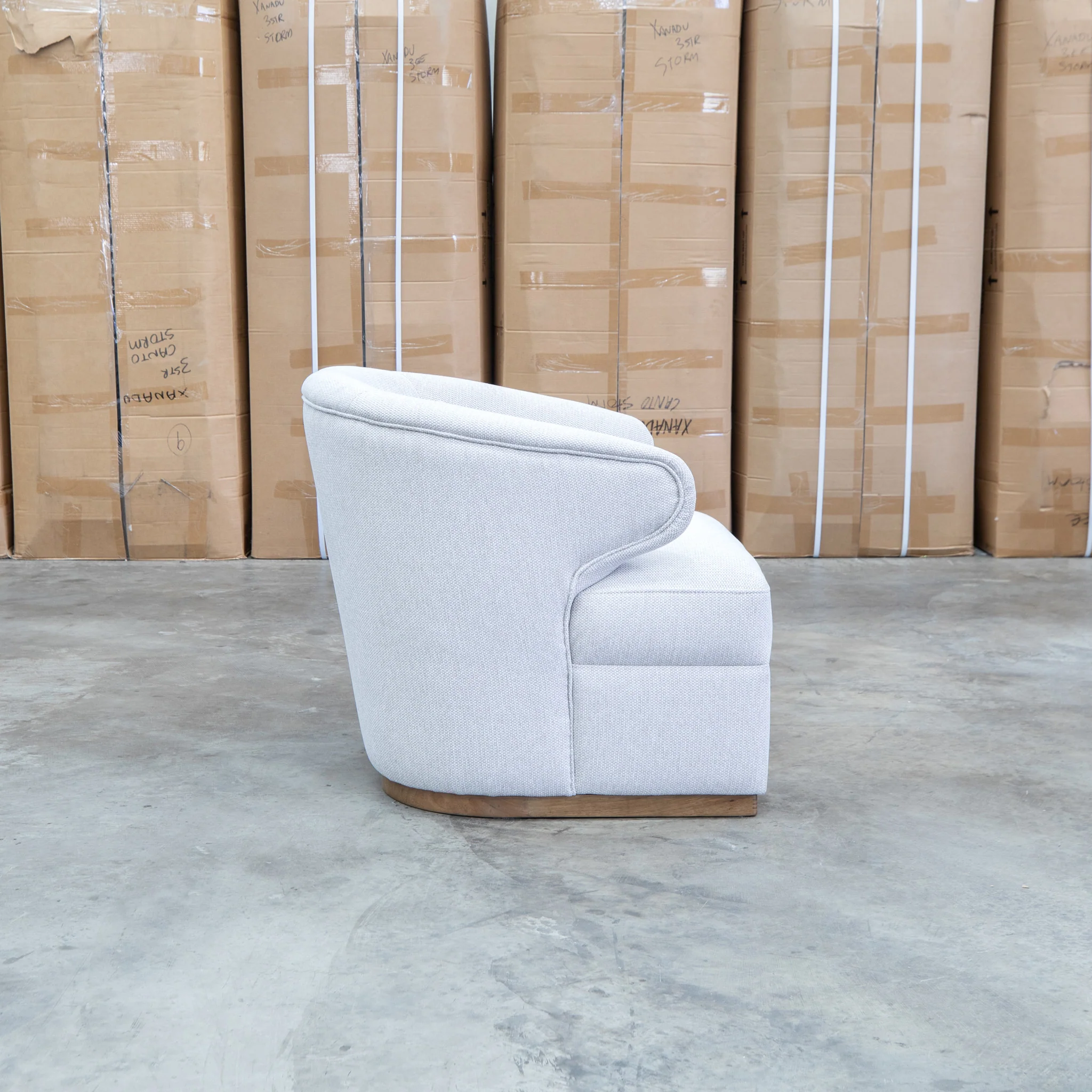 Coco Accent Chair - Latte - Image 3