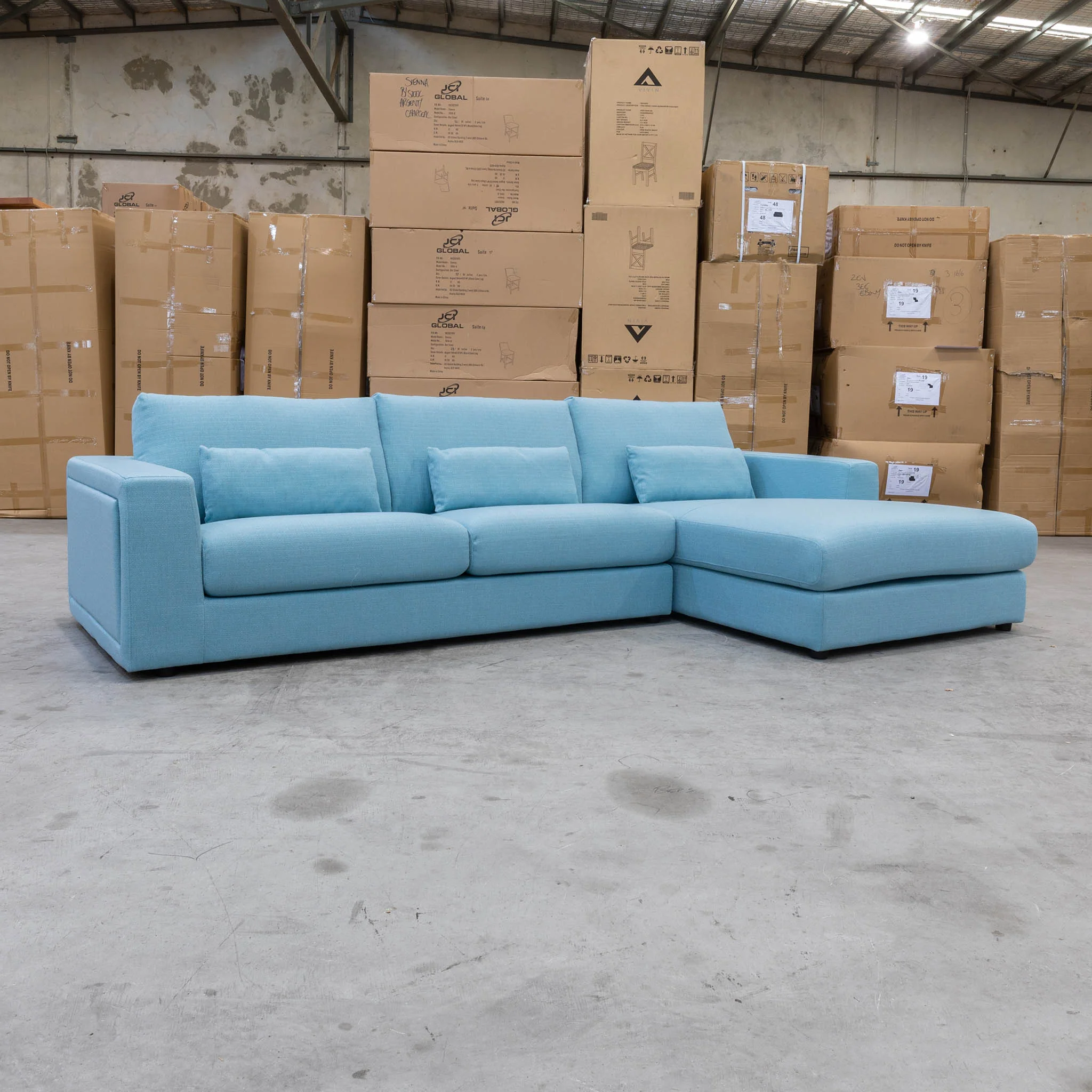 East Town Deep Seat RHF Chaise Lounge - Hayman - Image 5