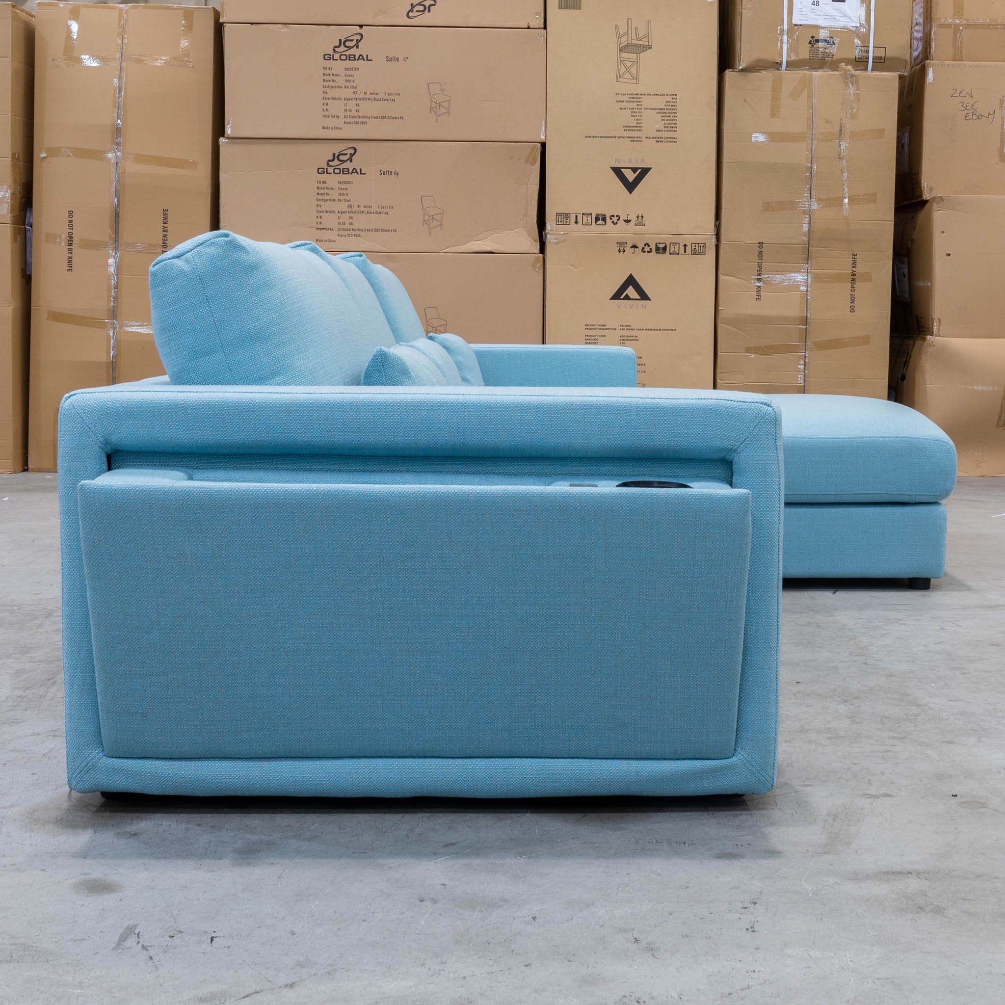 East Town Deep Seat RHF Chaise Lounge - Hayman - Image 6