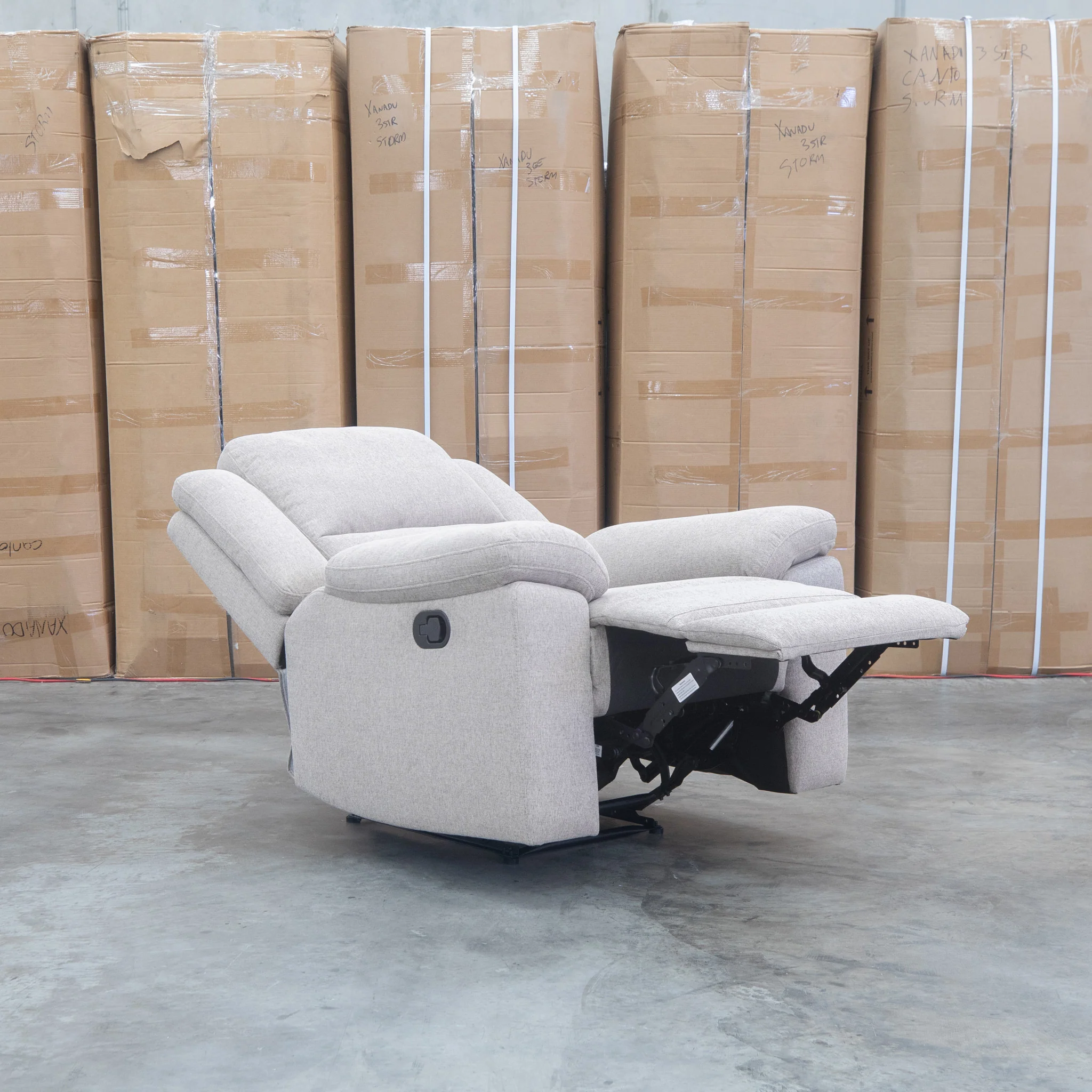 Hayman Single Recliner - Bark - Image 7