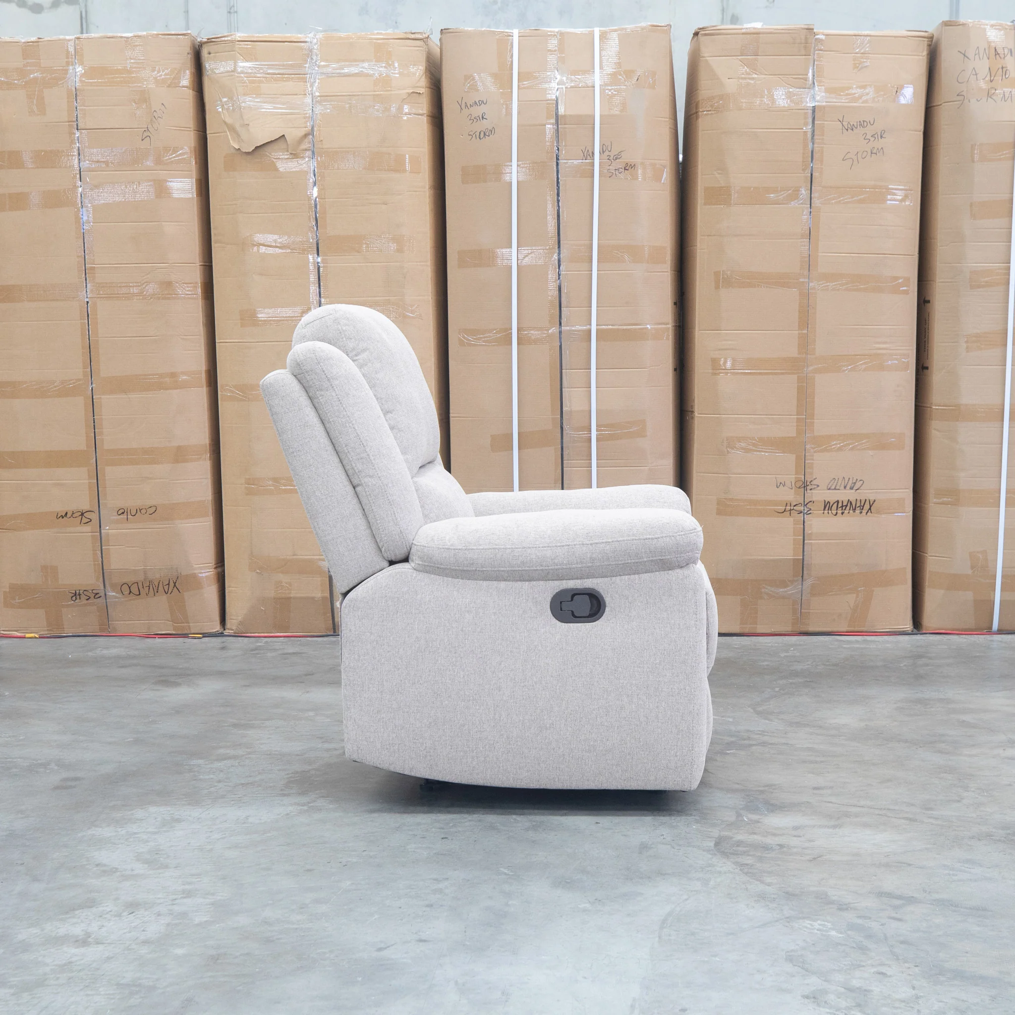 Hayman Single Recliner - Bark - Image 8