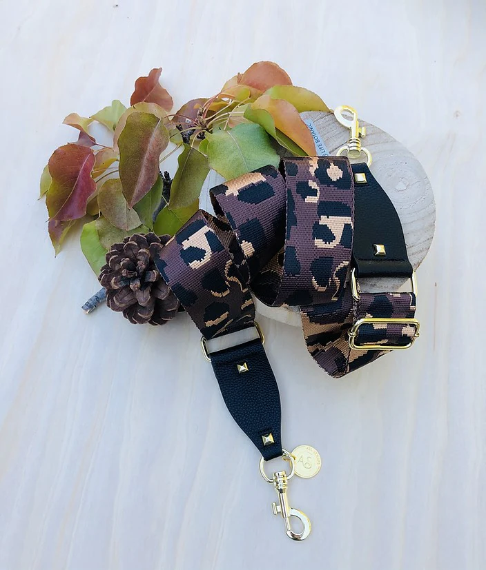 Lovely Leopard - Bag Strap - Gold Hardware - Image 2