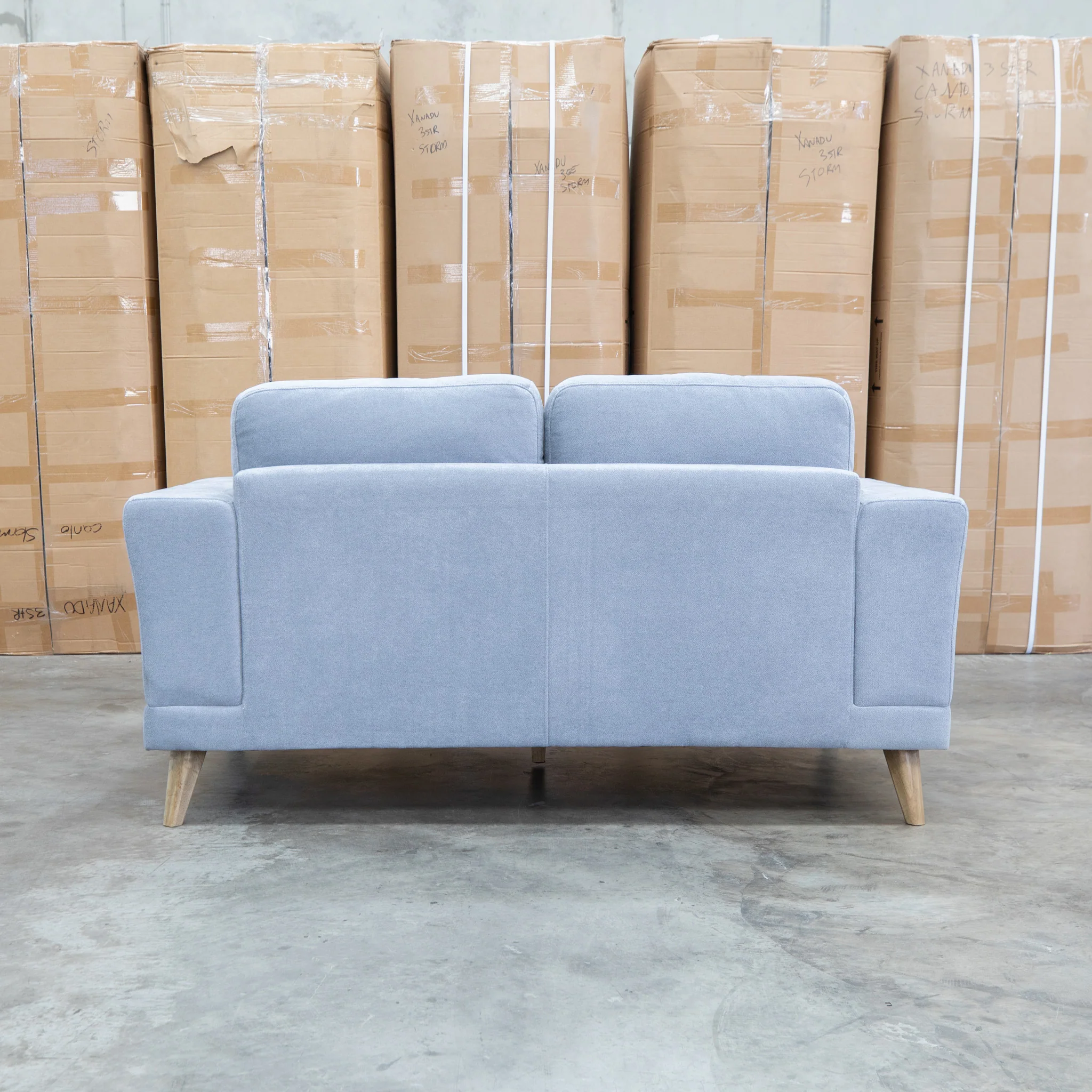 Lucas Two Seat Sofa - Smoke - Image 4