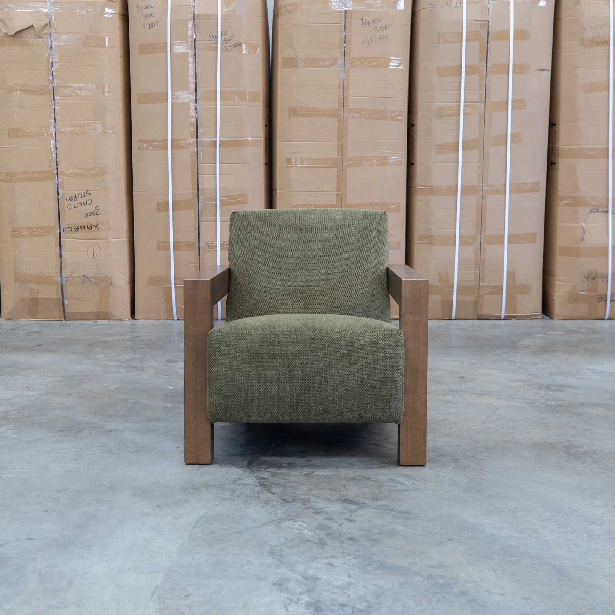 Penn Accent Chair - Olive