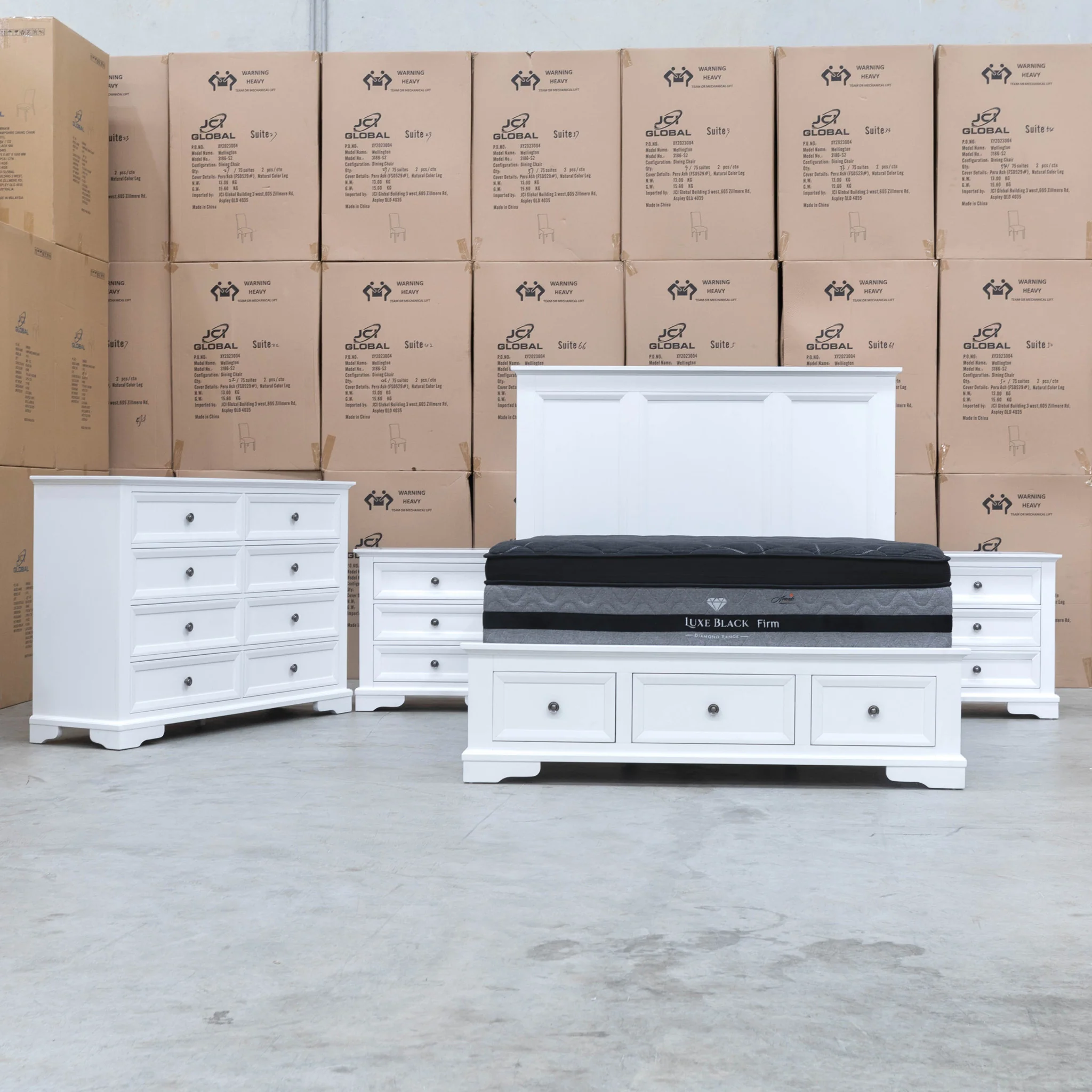 Sala 8 Drawer Hardwood Dresser - Available After 26th July - Image 4