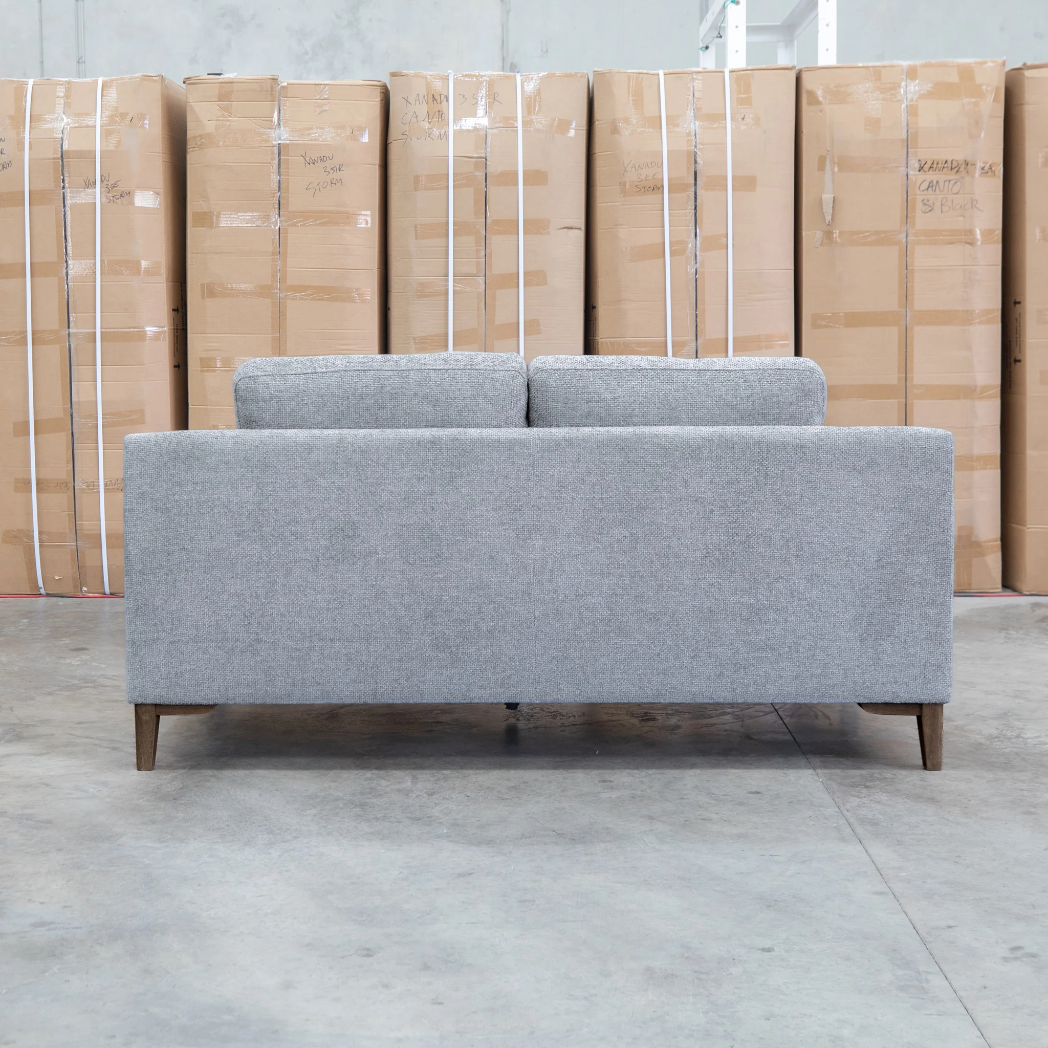 Zuri Two Seat Sofa - Slate - Image 4